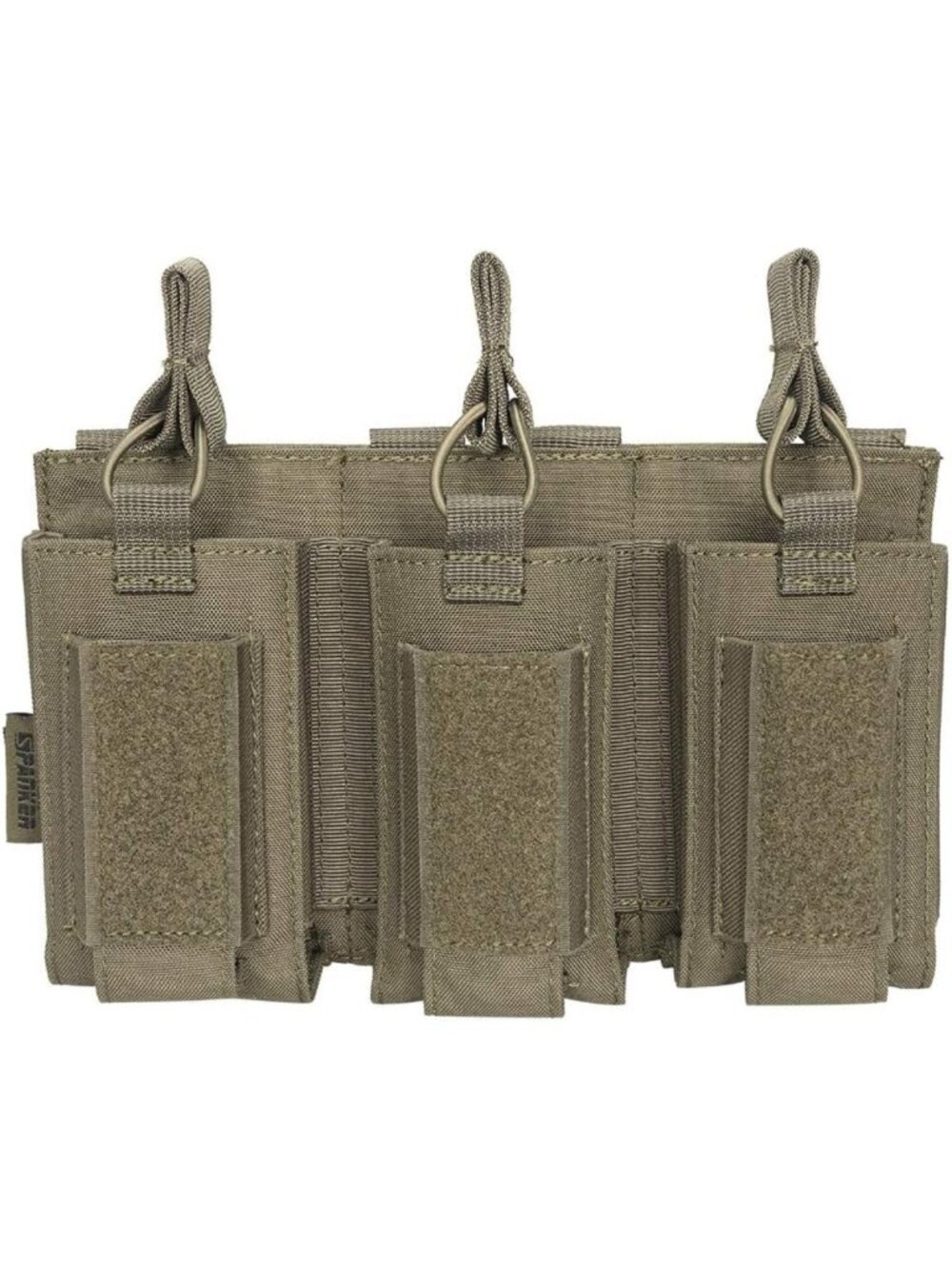 Open-Top Molle Mag Pouch for M4 M16 AK AR - Versatile Elastic Rifle & Pistol